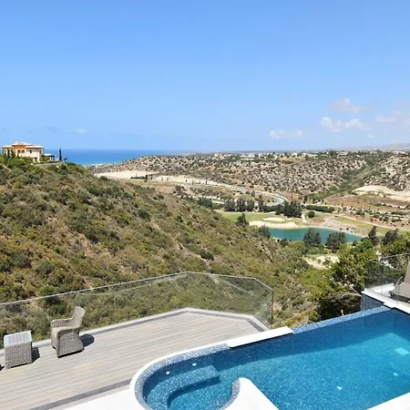 3 Bedroom Lania With Private Pool And Wonderful Sea Views, Aphrodite Hills Villa