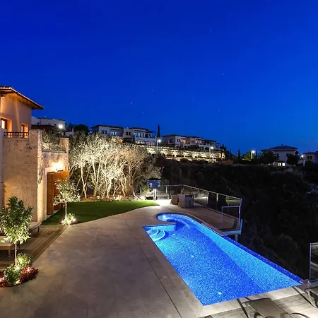 3 Bedroom Lania With Private Pool And Wonderful Sea Views, Aphrodite Hills Villa *